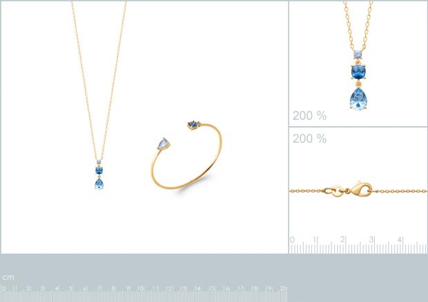 Brazalete Chapado Oro 18k. 3 Micras. Piedra Color - 9z7378658