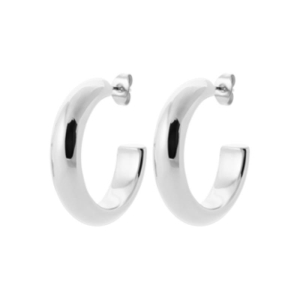 CREOLE ACIER PVD COULEUR ARGENT