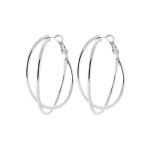 CREOLE ACIER PVD COULEUR ARGENT