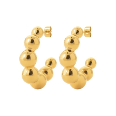 CREOLE ACIER PVD DORÉ