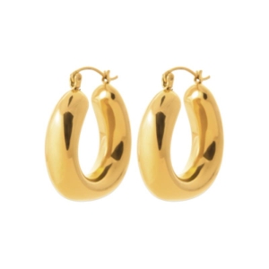 CREOLE ACIER PVD DORÉ