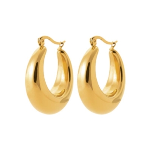 CREOLE ACIER PVD DORÉ