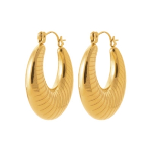 CREOLE ACIER PVD DORÉ