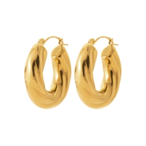 CREOLE ACIER PVD DORÉ