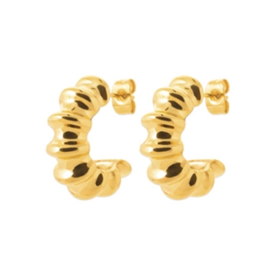 CREOLE ACIER PVD DORÉ