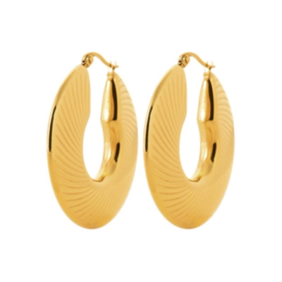 CREOLE ACIER PVD DORÉ