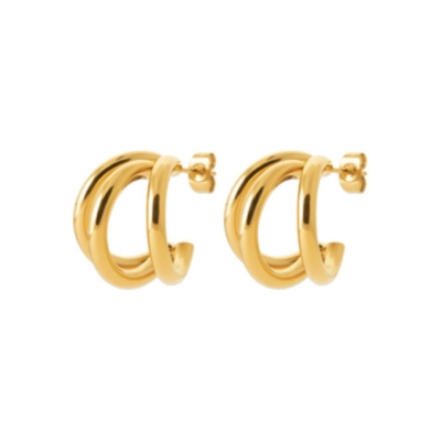 CREOLE ACIER PVD DORÉ