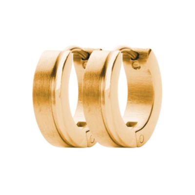 CREOLE ACIER PVD DORÉ