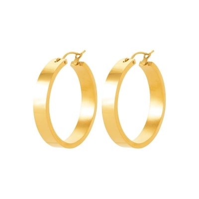 CREOLE ACIER PVD DORÉ