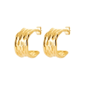 CREOLE ACIER PVD DORÉ