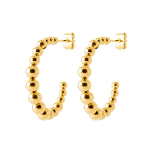 CREOLE ACIER PVD DORÉ