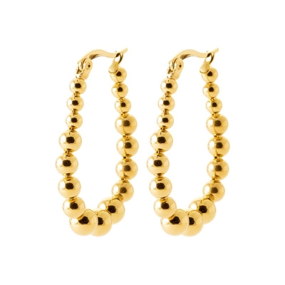 CREOLE ACIER PVD DORÉ