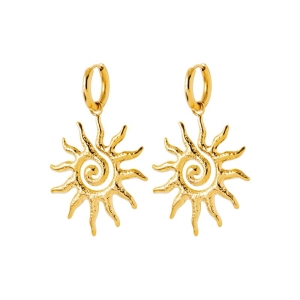 CREOLE ACIER PVD DORÉ