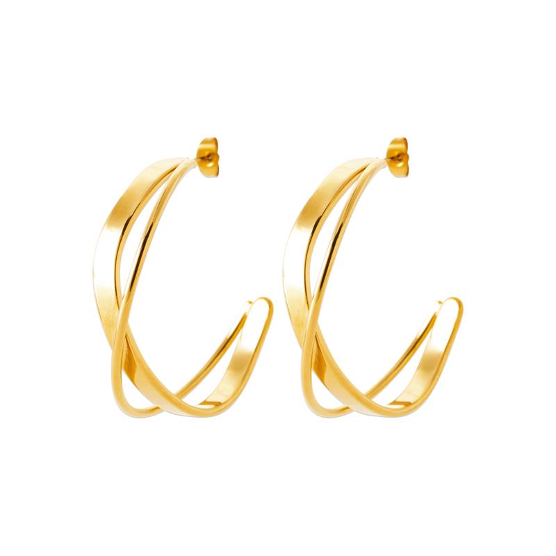 CREOLE ACIER PVD DORÉ