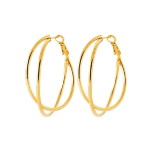 CREOLE ACIER PVD DORÉ