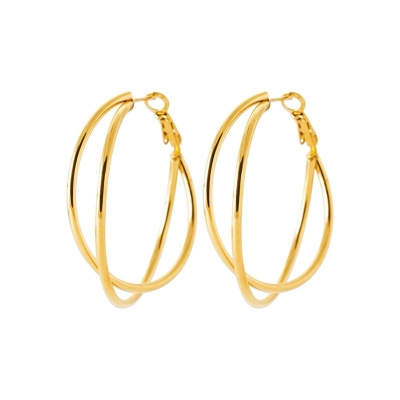 CREOLE ACIER PVD DORÉ