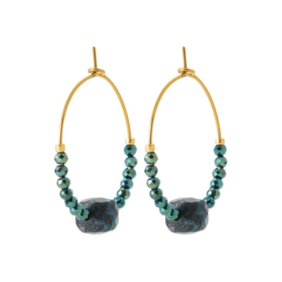 CREOLE ACIER PVD DORÉ PV