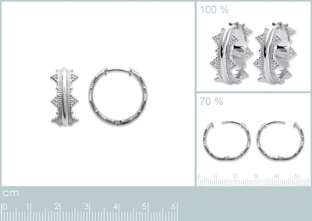 CREOLE ARGENT 925 RHODIE - 7z621300