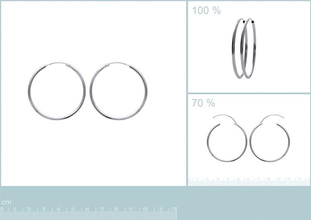 CREOLE ARGENT 925 RHODIE - 7z02240