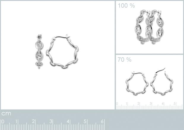 CREOLE ARGENT 925 RHODIE - 7z639100