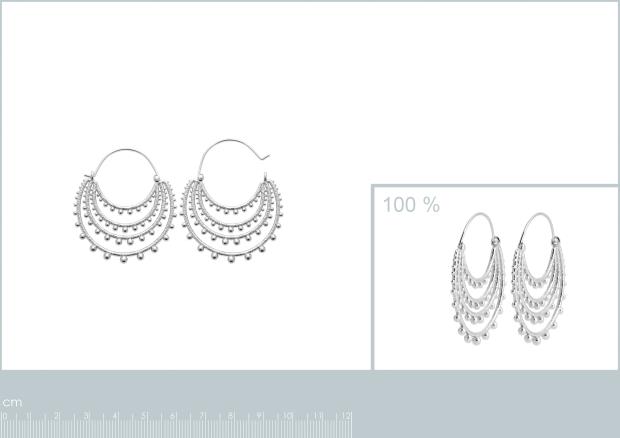 CREOLE ARGENT 925 RHODIE - 7z646500