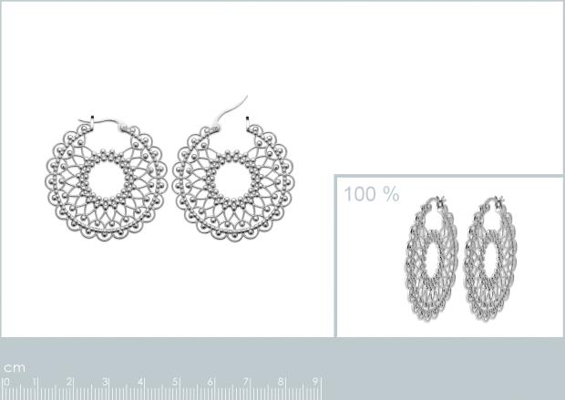 CREOLE ARGENT 925 RHODIE - 7z647200