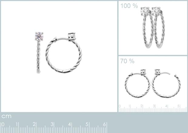 CREOLE ARGENT 925 RHODIE OZ - 1z635610