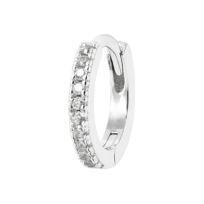 CREOLE ARGENT 925 RHODIE OZ A L'UNITE