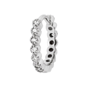 CREOLE ARGENT 925 RHODIE OZ A L'UNITE