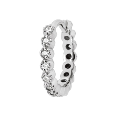 CREOLE ARGENT 925 RHODIE OZ A L'UNITE