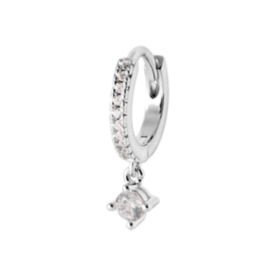 CREOLE ARGENT 925 RHODIE OZ A L'UNITE