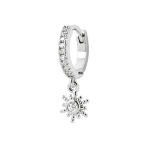 CREOLE ARGENT 925 RHODIE OZ A L'UNITE