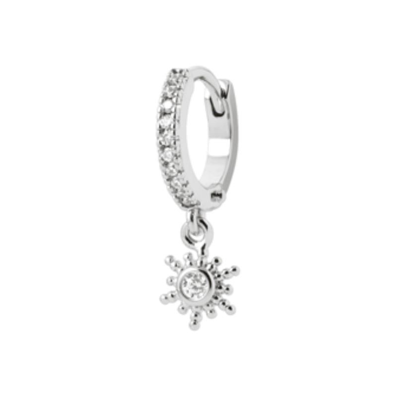 CREOLE ARGENT 925 RHODIE OZ A L'UNITE