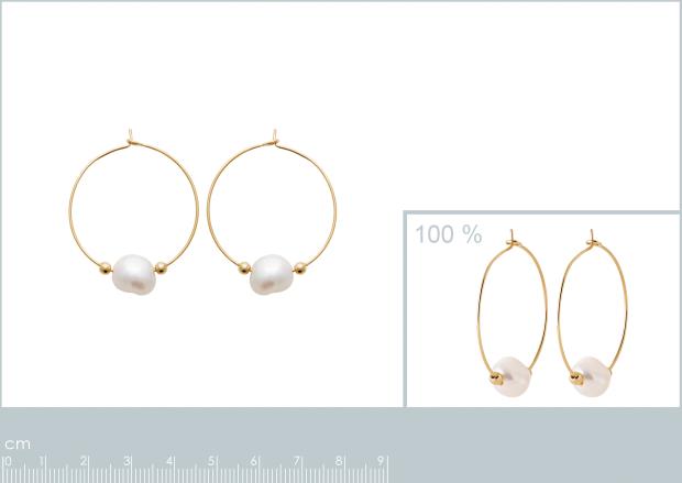 CREOLE PL-OR 750 3MIC PERLE DE CULTURE - 2z6491014