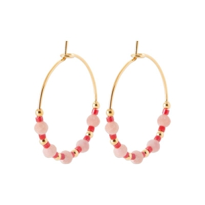 CREOLE PL-OR 750 3MIC TOURMALINE ROSE