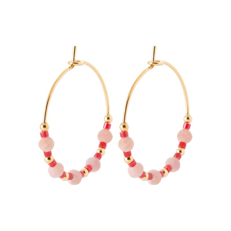 CREOLE PL-OR 750 3MIC TOURMALINE ROSE