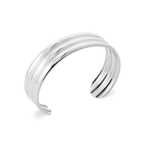 JONC ACIER PVD COULEUR ARGENT