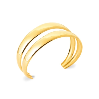 JONC ACIER PVD DORÉ