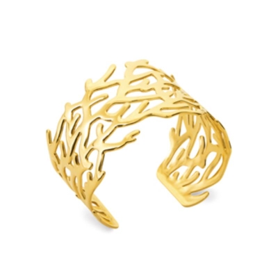 JONC ACIER PVD DORÉ