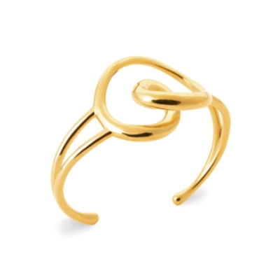 JONC ACIER PVD DORÉ