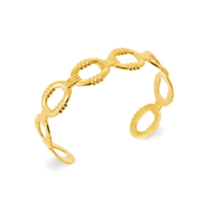 JONC ACIER PVD DORÉ