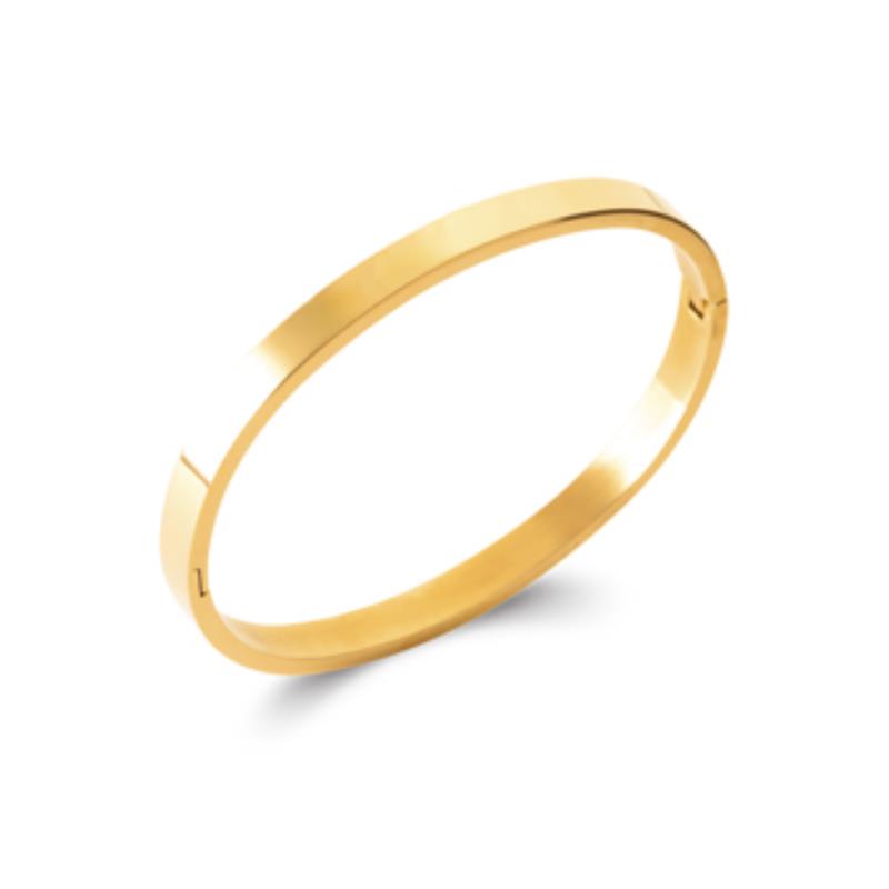 JONC ACIER PVD DORÉ