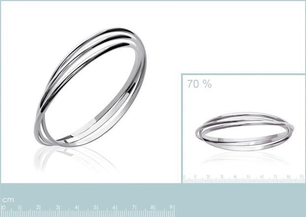 JONC ARGENT 925 RHODIE - 7z0563666