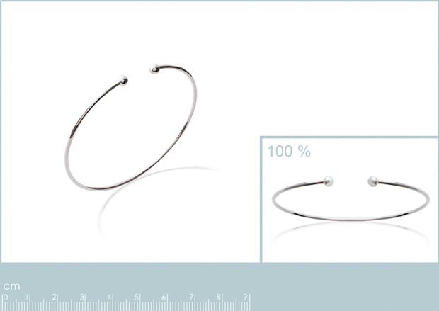 JONC ARGENT 925 RHODIE* - 7z2132956