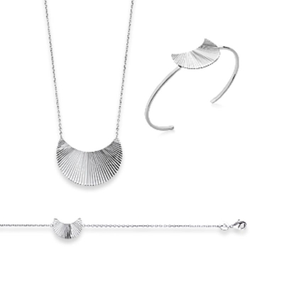 COLLIER ARGENT 925 RHODIE