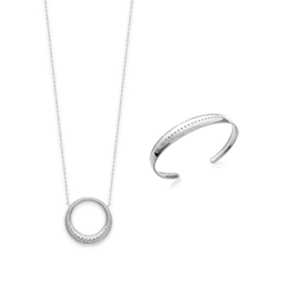 COLLIER ARGENT 925 RHODIE