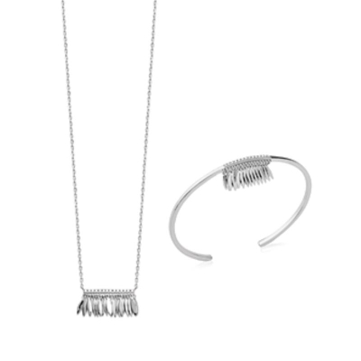 COLLIER ARGENT 925 RHODIE OZ