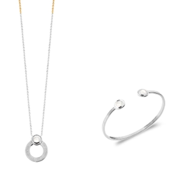 JONC ARGENT 925 RHODIE PIERRE DE LUNE