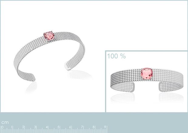 JONC ARGENT 925 RHODIE PS - 8z7303758