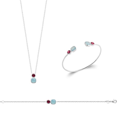 BRACELET ARGENT 925 RHODIE PV